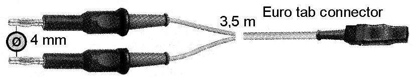 BİPOLAR BAĞLANTI KABLOSU 3,5MM